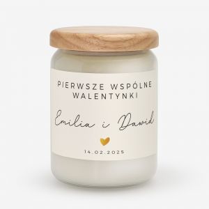 Personalizowana WIECZKA WALENTYNKOWA