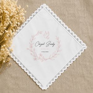 Personalizowana szatka na chrzest DLA DZIEWCZNKI