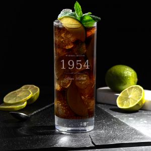 Personalizowana szklanka do drinków WYBORNY ROCZNIK