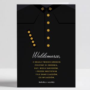 Personalizowana urodzinowa KARTKA DLA GRNIKA kartka urodzinowa kartka personalizowana prezent dla grnika