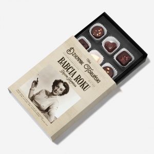 Personalizowane czekoladki dla babci BABCIA ROKU