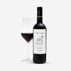 Czerwone wino NA LUB zamiast kwiatw wino czerwone alkohol na prezent wino na prezent