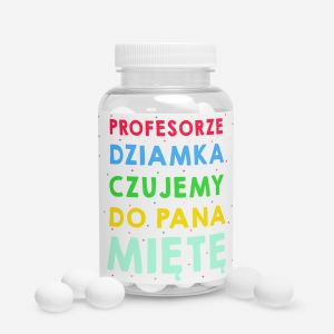 Personalizowane mitwki CZUJEMY MIT drobny upominek dla nauczyciela