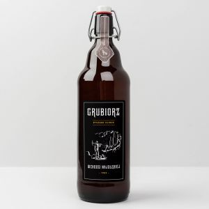 Personalizowane piwo litrowe PREZENT DLA GRNIKA prezent na barbrk prezent na dzie grnika litrowe piwo