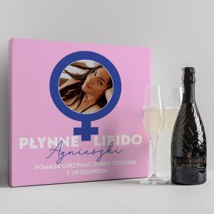 Personalizowane Prosecco PREZENT WALENTYNKOWY DLA NIEJ