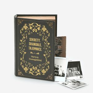 Personalizowane pudeko ksika SEKRETY elegancki prezent do domu
