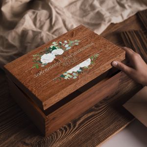 Personalizowane pude�ko wspomnie� PAMI�TKA BIERZMOWANIA prezent na bierzmowanie pami�tka na bierzmowanie