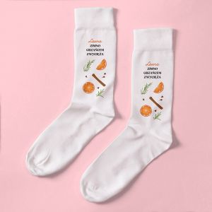 Personalizowane skarpetki witeczne GRZANIEC 36-39