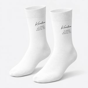Personalizowane skarpetki Z IMIENIEM 42-45