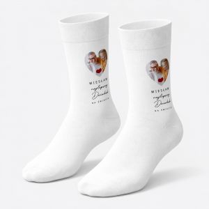 Personalizowane SKARPETY DLA DZIADKA ze zdj�ciem 36-39