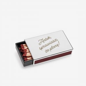 Personalizowane zapa�aki SPRAWIASZ �E P�ON� prezent dla ukochanego