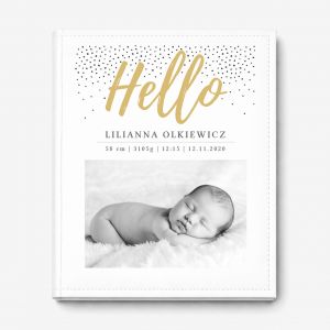 Personalizowany album dla dziecka PREZENT NA NARODZINY DZIECKA