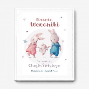 Personalizowany album NA CHRZEST DZIECKA album dla dziewczynki prezent na chrzest dla dziewczynki