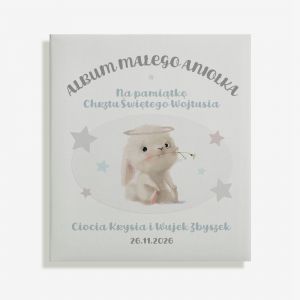 Personalizowany album na chrzest KR�LICZEK
