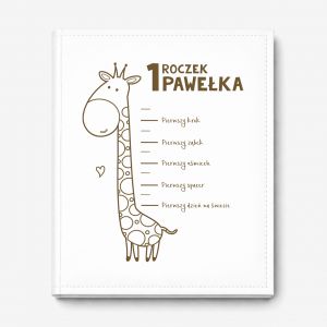 Personalizowany album na roczek PREZENT NA ROCZEK