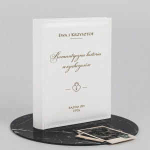 Personalizowany album na zdjcia PREZENT NA ROCZNIC LUBU RODZICW