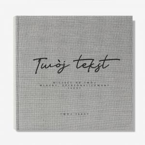 Personalizowany album na zdjcia TWJ TEKST