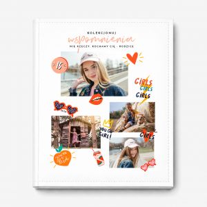 Personalizowany album PREZENT NA URODZINY DLA 15 LATKI