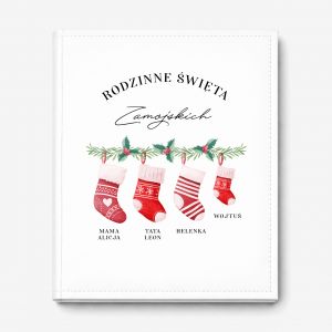 Personalizowany album �wi�teczny NA GWIAZDK� prezent na gwiazdk� prezent dla rodziny na �wi�ta