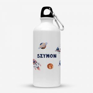 Personalizowany bidon do szko�y dla ch�opca KOSMOS