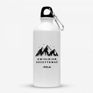 Personalizowany bidon sportowy SZCZYTUJ� upominek dla niej