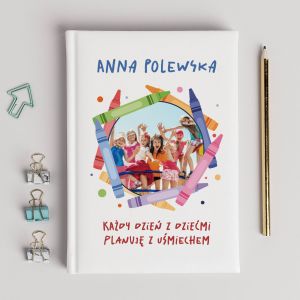 Personalizowany kalendarz NAUCZYCIELKI PRZEDSZKOLA prezent dla nauczycielki przedszkola