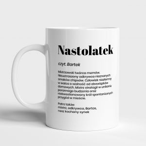 Personalizowany kubek DEFINICJA NASTOLATKA