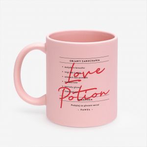 Personalizowany kubek dla dziewczyny LOVE POTION personalizowany kubek prezent dla ony