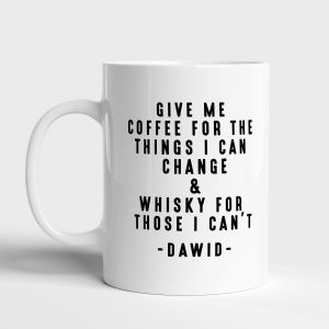 Personalizowany kubek dla kawosza GIVE ME COFFEE