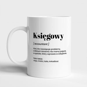 Personalizowany kubek DLA KSIGOWEGO
