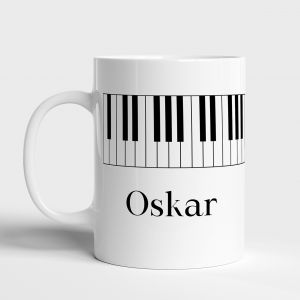 Personalizowany KUBEK DLA PIANISTY