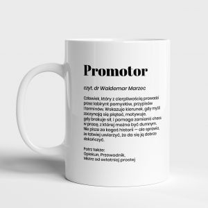 Personalizowany kubek dla promotora DEFINICJA prezent dla promotora podzi�kowanie dla promotora