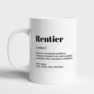 Personalizowany kubek dla RENTIERA