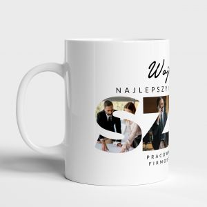 Personalizowany KUBEK DLA SZEFA ze zdjciami