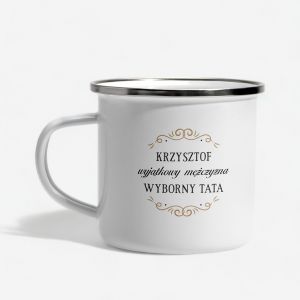 Personalizowany kubek dla taty WYBORNY TATA prezent dla taty upominek dla taty na dzie� ojca na dzie� taty