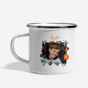 Personalizowany kubek emaliowany PREZENT DLA 11 LATKA NA URODZINY