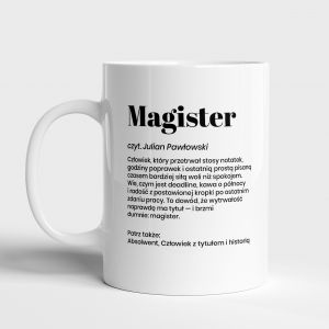 Personalizowany kubek magistra DEFINICJA
