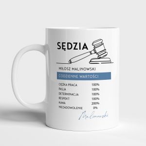 Kubek z wasnym nadrukiem PREZENT DLA SDZIEGO