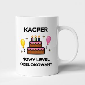 Personalizowany kubek PREZENT URODZINOWY DLA GRACZA prezent dla gracza gadet dla gracza kubek dla gracza