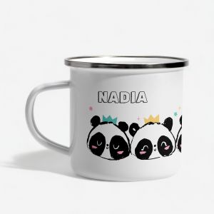 Personalizowany KUBEK Z PAND prezent dla dziecka