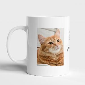 Personalizowany kubek ze zdjciami KOCIA MAMA