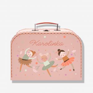 Personalizowany kuferek dzieci�cy BALETNICE prezent dla dziewczynki