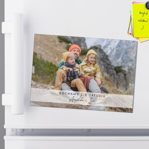 Personalizowany magnes DLA TATY ze zdjciem