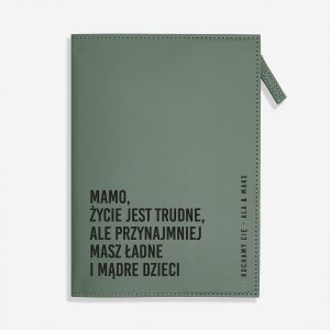 Personalizowany notes z zamkiem PRZYDATNY PREZENT DLA MAMY notes na prezent prezent na dzie mamy