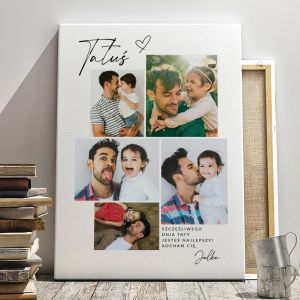 Personalizowany obraz na DZIE OJCA 100 x 70cm