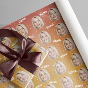 Personalizowany papier prezentowy DLA MAMY