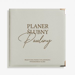 Personalizowany planer panny m�odej PLANNER �LUBNY