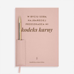 Personalizowany planer z d�ugopisem KODEKS KARNY notes personalizowany planer personalizowany elegancki planer