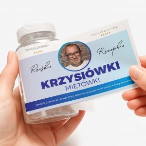 Personalizowany pojemnik na cukierki IMIENIN�WKI UPOMINEK NA DZIE� DZIADKA prezent dla dziadka