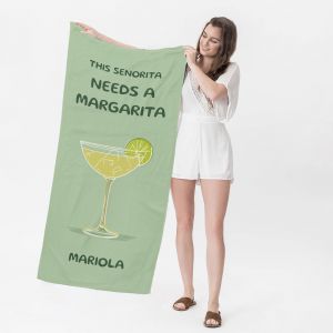 Personalizowany rcznik MARGARITA mieszny prezent dla przyjaciki